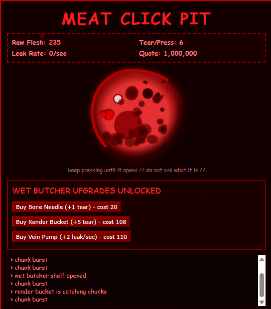 clicker fun game screenshot